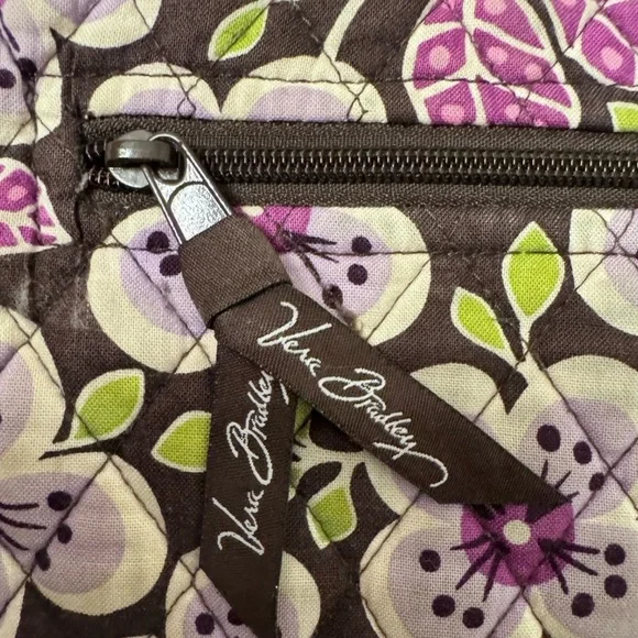 Vera Bradley Plum Petals Hipster Crossbody Bag - Picture 5 of 7